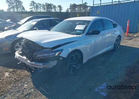 2022 Honda Accord Sport z USA, uszkodzony, nr VIN 1HGCV1F37NA103862